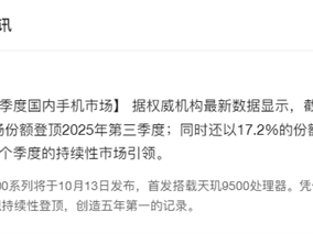 vivo再次拿下国内份额第一！连续四年三个季度领先 !
