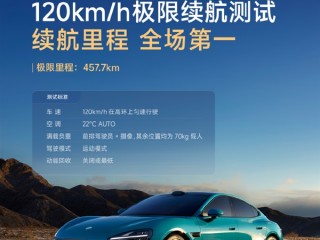 纯电车极限续航测试成绩出炉：小米SU7全场第一、小米YU7 SUV第一 !