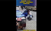 男子骑电动车遇开门杀 手机车辆损坏人受伤：官方判定轿车全责 !