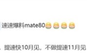 最强Mate！曝华为Mate 80最快10月登场：首发全新麒麟芯片 !