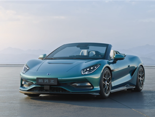 三电机超1000马力、零百2秒内！腾势Z软顶敞篷超跑官图发布 ！