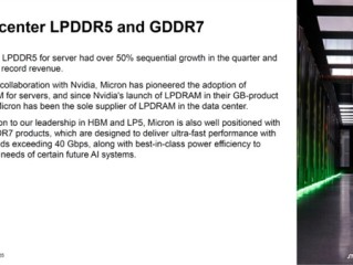 美光：正开发超过40Gbps的GDDR7显存！