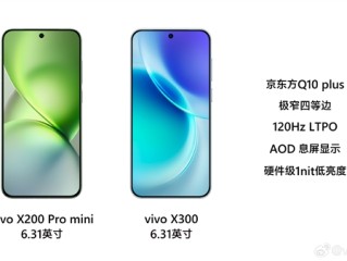 6.31英寸最强小直屏！vivo X300屏幕规格揭晓：最窄四等边+超声波指纹2.0 !