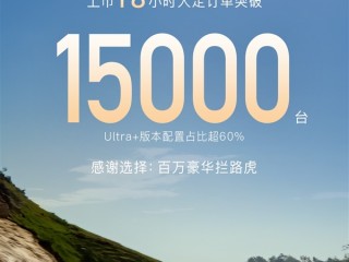 28.29万起售的大五座SUV岚图泰山X8杀疯了！18小时大定15000台 ！