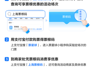 上海票根码来了：具备支付功能 支付宝上可查可用 ！