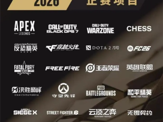 电竞世界杯20个正赛项目公布：英雄联盟、DOTA2等在列 !