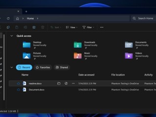 少点一次：微软Windows 11资源管理器将迎新功能！鼠标悬停显示快捷操作 !