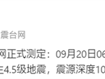 中国台湾海峡4.5级地震：福建厦门等多地有震感 !