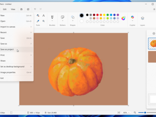 Windows 11画图应用获重磅更新！新增.paint项目文件：可保存编辑 !