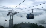 全长约7600米 垂直高差1158米！全球最长高山索道即将试运营 !