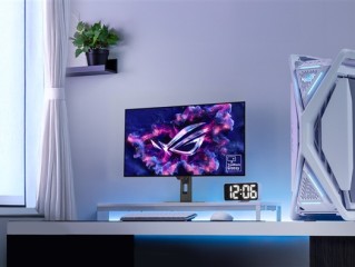 华硕ROG推出两款32寸WOLED显示器：超扁平底座、4K分辨率 ！