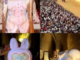 67岁麦当娜携29岁男友庆生：定制了一个巨大的Labubu蛋糕 !