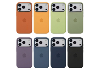 苹果iPhone 17 Pro系列官方保护壳曝光：一共8款配色 !