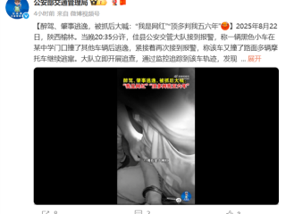男子驾奥迪醉驾、肇事逃逸 被抓后大喊：“我是网红” ！