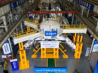 世界最大直径竖井掘进机“启明号”成功下线：开挖直径24米、深度75米 !