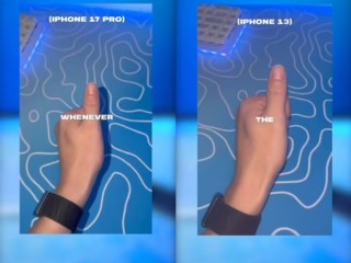 iPhone 17 Pro被吐槽闪光灯离镜头太远：拍视频有影子 !