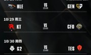 《英雄联盟》S15四分之一决赛赛程出炉：全华班CFO迎战KT、AL对阵五冠王T1 !