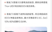 极氪7X预计四季度焕新上市：升级900V高压平台 Thor-U辅助驾驶芯片 !