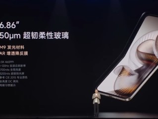 唯一满配旗舰小折叠！TCL华星宣布独供小米MIX Flip 2内外屏 ！