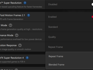 AMD AFMF2.1增加快速运动响应！支持RX 7000/9000：快节奏画质提升 !