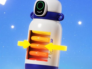 儿童指纹水杯被吐槽费妈：有时候孩子自己也打不开 !