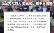 三名小孩掉入化粪池抢救无效离世：调查工作正在进行 ！